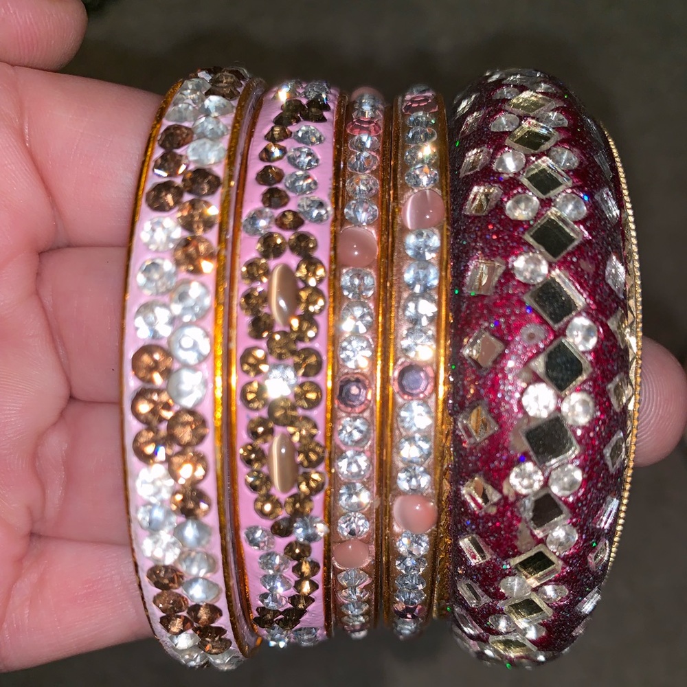 5 bangles from India